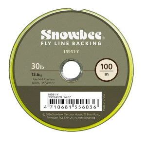 Snowbee Braided Dacron Backing 30lb 100m