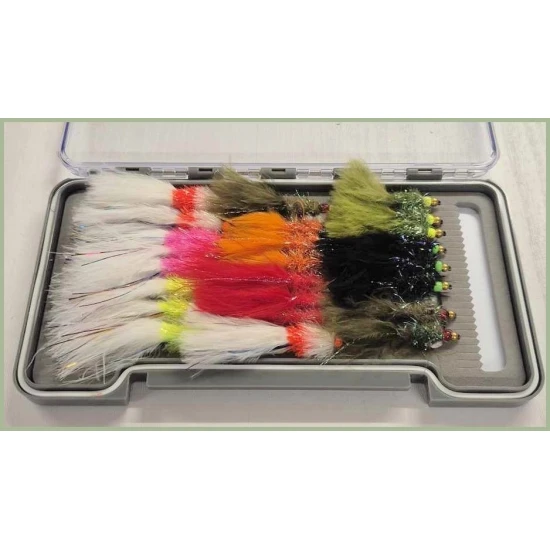 24 Barbless Hothead and Double Bead Lures  - Boxed Set