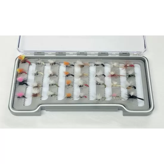 32 Boxed Parachute, Klinkhammer and Klink 'n' Dink Flies