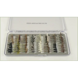 80 Dry flies (Slimline Slot foam box included)