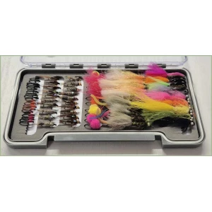 BARBLESS  STEP INTO SPRING - 80 flies STILL WATER Boxed Set