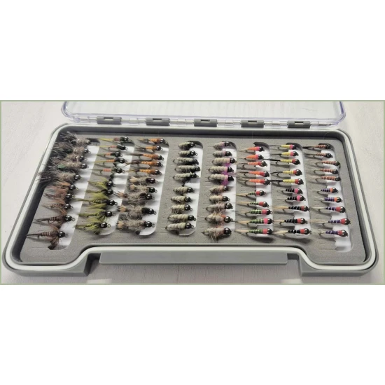 80 Tungsten Flies Box Set - Fast Sinkers