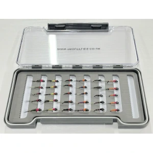 30 Barbless Tungsten Perdigon Nymph Box Set