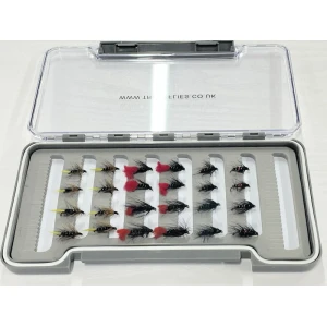 24 Barbless Wet Box Set - Kate McLaren, Zulu & Bibio