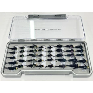 40 Barbless Goldhead Montana Trout  Flies Boxed Set