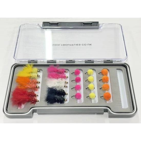 24 BARBLESS Egg  and Hot Blob Flies