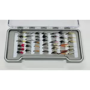 42 Barbless Wet Flies Box Set - named patterns