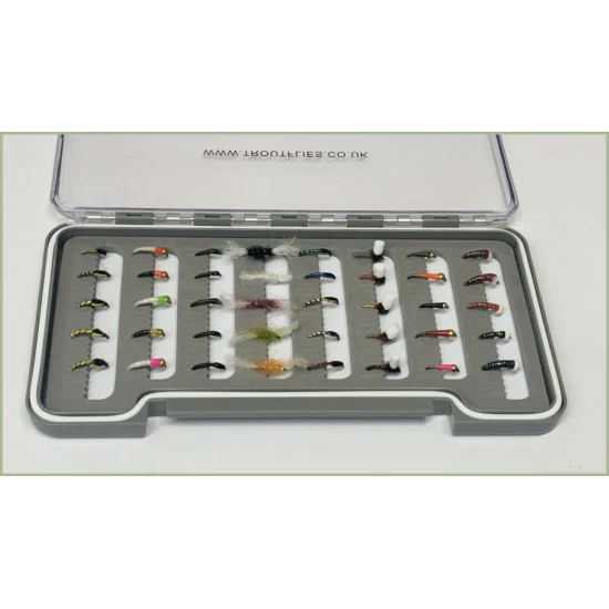 40 Barbless Boxed Buzzers, Various Patterns