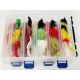 25 Pike Flies in a Lure Case 