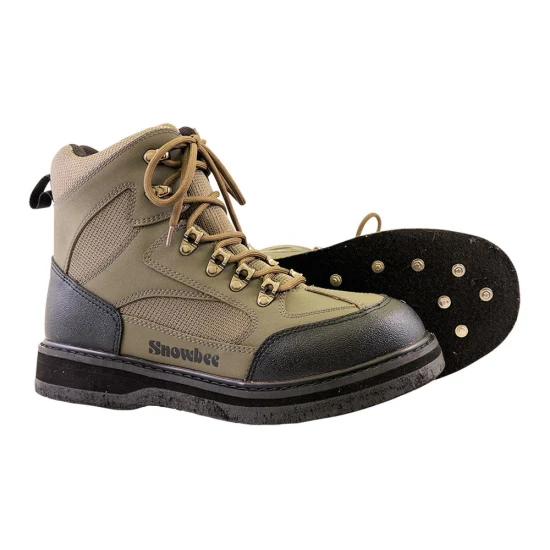 Snowbee Stream-Trek Wading Boots Studded Felt / Rubber Sole