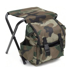 Camouflage Backpack Stool