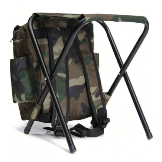 Camouflage Backpack Stool
