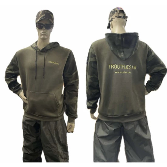 Troutflies UK Hoodie - Adult, Unisex