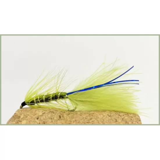 Flash Damsel - Olive/Blue