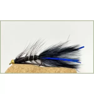 Goldhead Flash Damsel - Black/Blue