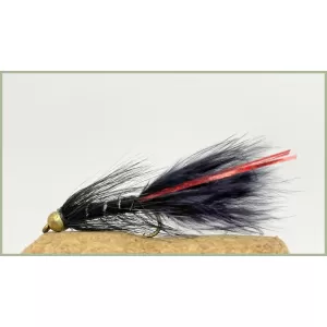 Goldhead Flash Damsel - Black/Red