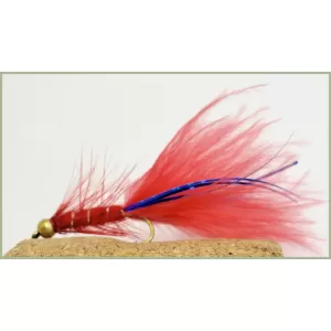 Goldhead Flash Damsel - Red/Blue