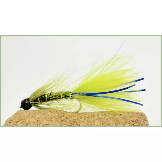 Tungsten Bead Blue Flash Damsel