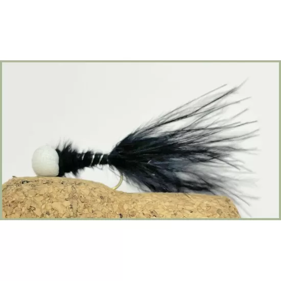 12 Barbless Booby Flash Damsel and Booby Marabou