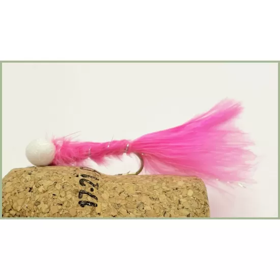 12 Barbless Booby Flash Damsel and Booby Marabou