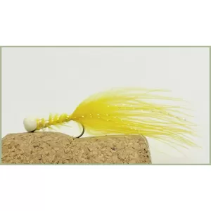 12 Booby Trout Flies Yellow,Pink and White