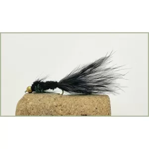 Goldhead Black/Green Tailed  Montana