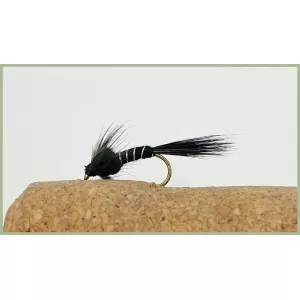 Black Silver Rib Nymph