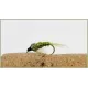 12 Olive and Black Ribbed Nymph