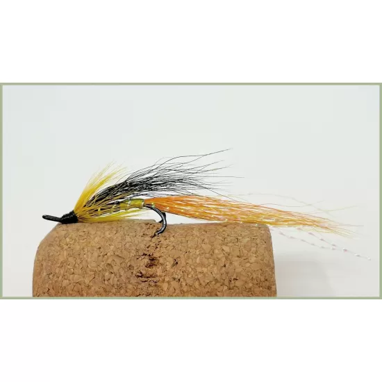 6 Salmon Doubles - Red Ally, Yellow Ally, Park Shrimp