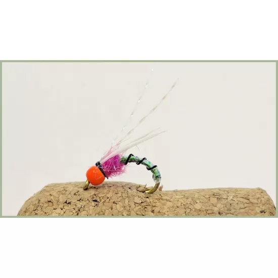 18 Goldhead Buzzer - Good for Grayling - UVs & Glass Epoxy