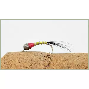 Perdigon Nymph - Yellow