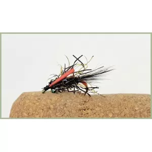 UV Straggle Diawl Bach - Black