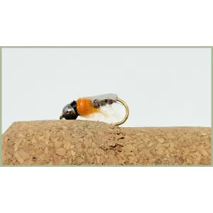 Orange Tungsten Czech Nymph