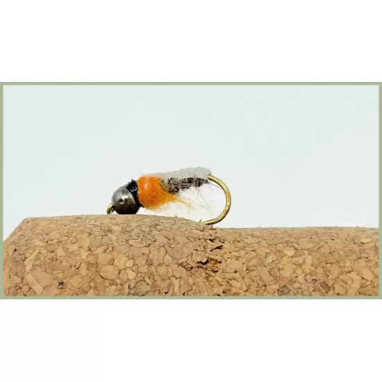 Orange Tungsten Czech Nymph