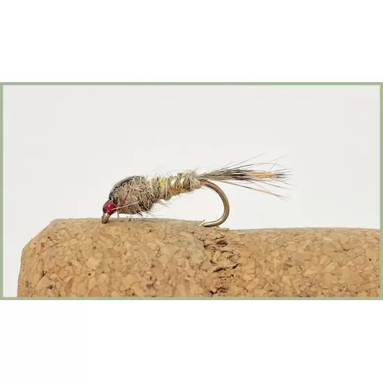 Hidden Weighted Hares Ear Nymph Fly