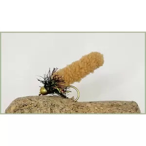 Mop Fly - Brown, Gold head Fritz