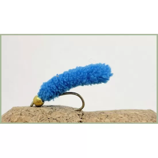 Mop Fly - Blue, Goldhead