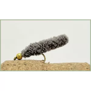 Mop Fly - Grey. Goldhead