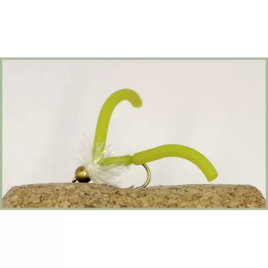 18 Mixed Squirmy Worm - Goldbead Fritz & unweighted