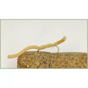 18 Barbless Unweighted Squirmy Worms, Mixed Colours