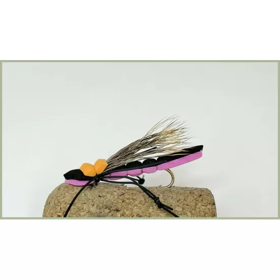 Black and Pink Foam  Bug