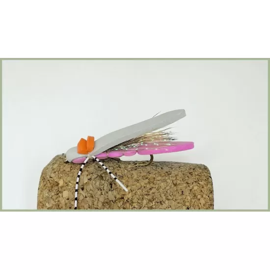 Pink & Grey Foam Bug