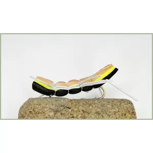 Triple Decker Tan & Yellow Foam Bug