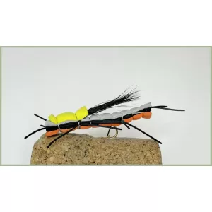 Triple Decker Grey & Orange Bug