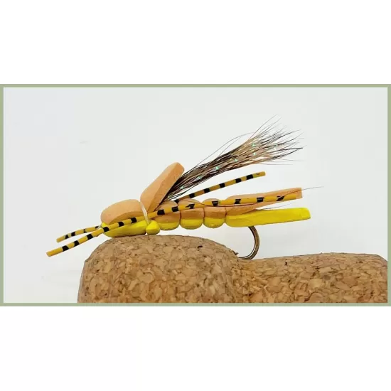Yellow & Tan Foam Bug