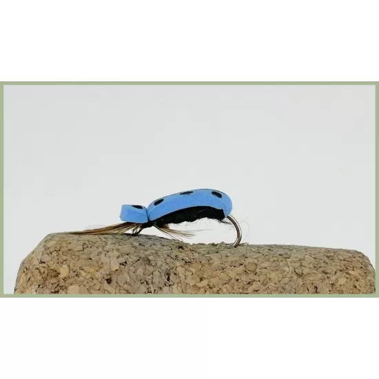 18 Dry Flies - Beetles and Foam Ants inc Hi Viz, Ants and Lady