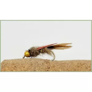 Barbless Goldhead Natural Evil Weevil