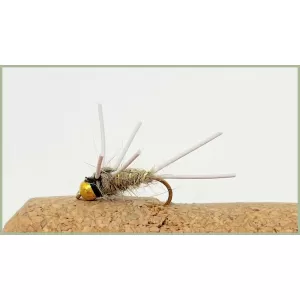 Goldhead Hares Ear, Rubber Legged