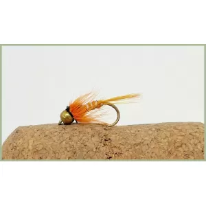 Goldhead Silver Ribbed - Orange