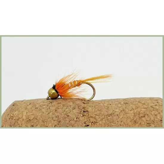 48 Barbless Goldhead Nymphs (Lanyard box included)